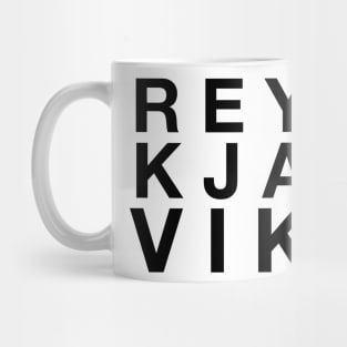 REYKJAVIK Mug